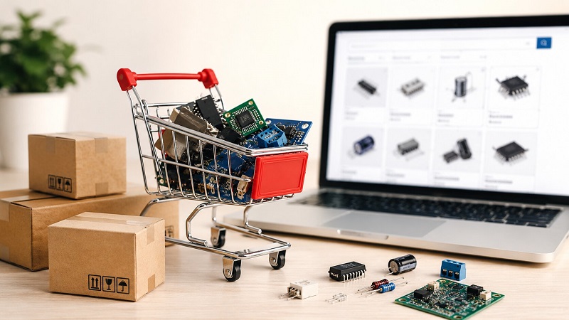 cách mua hàng trên DigiKey